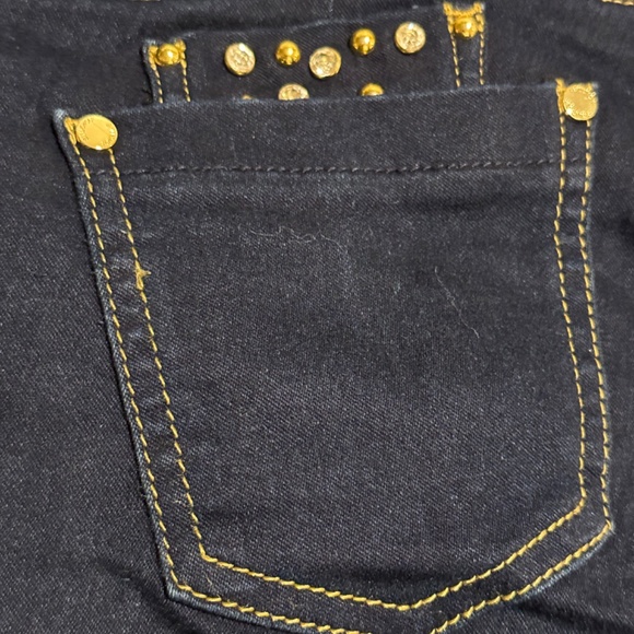 Studio F Colombian Woman’s Blue Denim Skinny Dark Wash Jeans - Picture 8 of 8